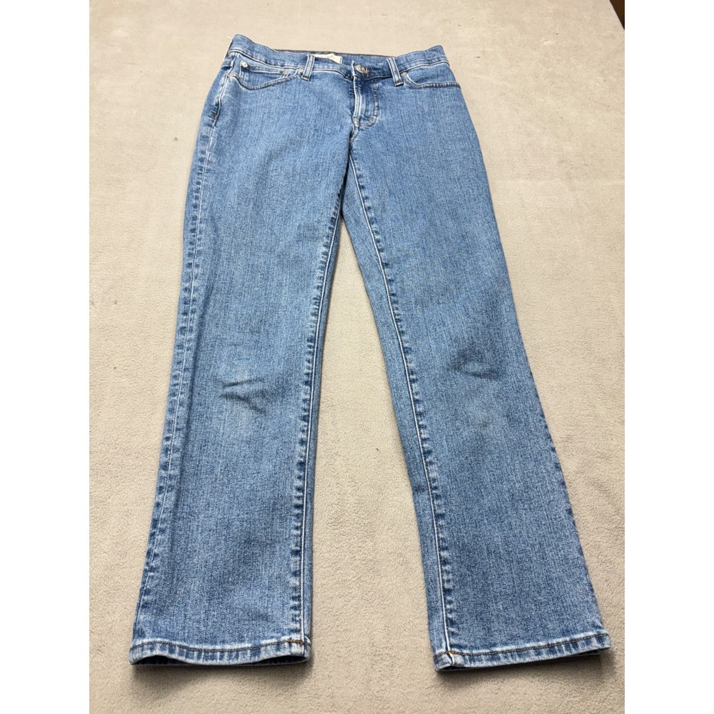 Madewell The Mid-Rise Perfect Vintage Jean 25 Medium Blue Straight Leg